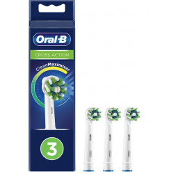 ORALB CROSS ACTION EB50 TESTINE PER SPAZZOLINO ELETTRICO 3 PEZZI