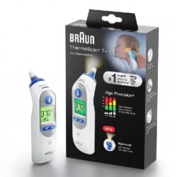 Braun Thermoscan 7+ termometro per orecchie di neonati e bambini