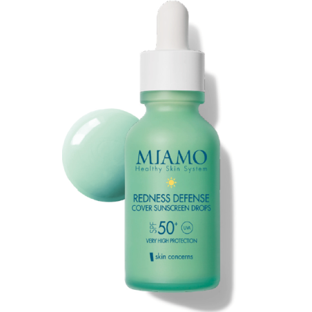Miamo Redness Defense Sunscreen Drops SPF 50+ - Siero protezione solare anti rossore 30 ml Miamo Redness Defense Sunscreen Drops SPF 50+ - Siero protezione solare anti rossore 30 ml