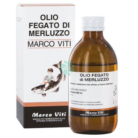 OLIO DI FEGATO DI MERLUZZO 200 ML