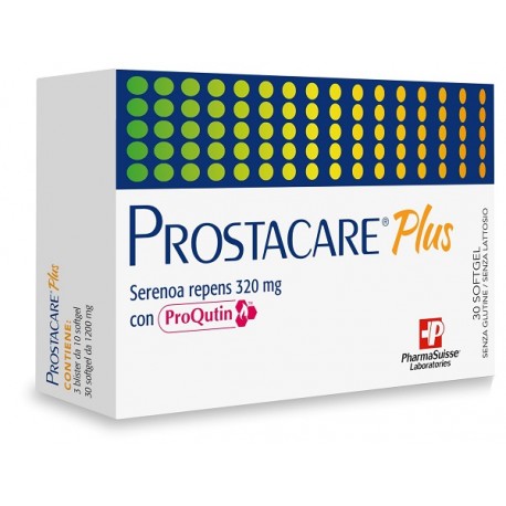 Prostacare Plus integratore per prostata e vie urinarie 30 capsule softgel