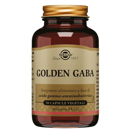 Solgar Golden Gaba integratore per sistema nervoso 50 capsule vegetali