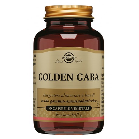 Solgar Golden Gaba integratore per sistema nervoso 50 capsule vegetali