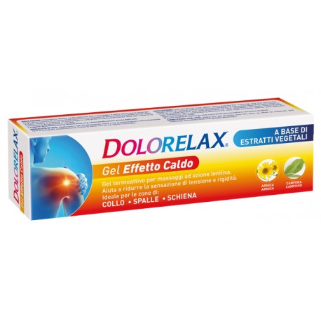 Dolorelax Gel Caldo per dolore di collo spalle schiena 75 ml