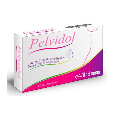 E. Vitalgroup Pelvidol integratore per dismenorrea e sindrome premestruale 20 compresse