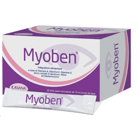 MYOBEN 20 STICK PACK X 10 ML