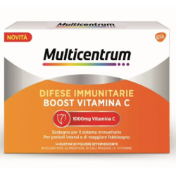 MULTICENTRUM DIFESE IMMUNITARIE BOOST VITAMINA C 14 BUSTINE