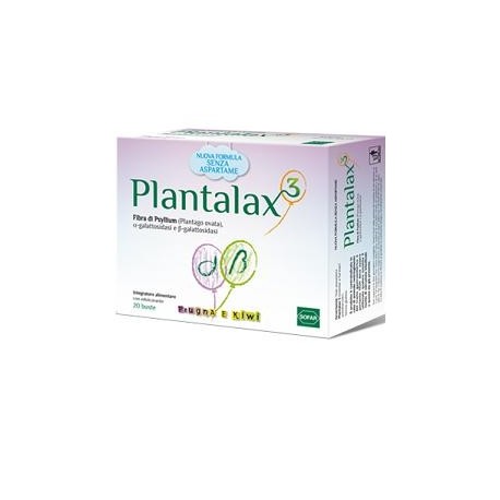 Plantalax 3 Prugna e Kiwi 20 Bustine Integratore Contro la Stitichezza