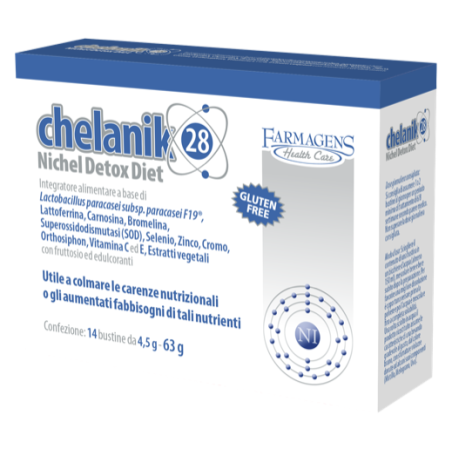 Chelanik 28 integratore intestinale 14 bustine Chelanik 28 integratore intestinale 14 bustine