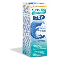 Audispray Dry contro l'umidità eccessiva dell'orecchio prevenzione otite sopra i 9 anni 30 ml