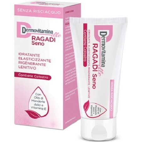 Pasquali Dermovitamina Elle Ragadi Seno crema rigenerante lenitiva per allattamento 30 ml Pasquali Dermovitamina Elle Ragadi Seno crema rigenerante lenitiva per allattamento 30 ml