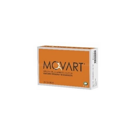 Movart integratore con curcuma per il benessere articolare 30 compresse