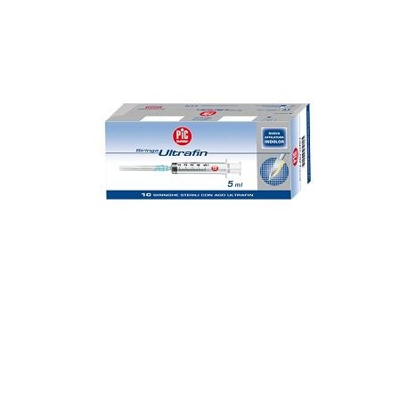 PIC Ultrafin - 10 siringhe sterili monouso 2,5 ml ago 14