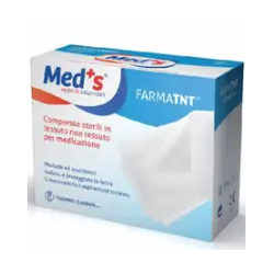 MEDS MEDICAZIONE FARMATNT ASSORBENTE 10X10CM 6 PEZZI