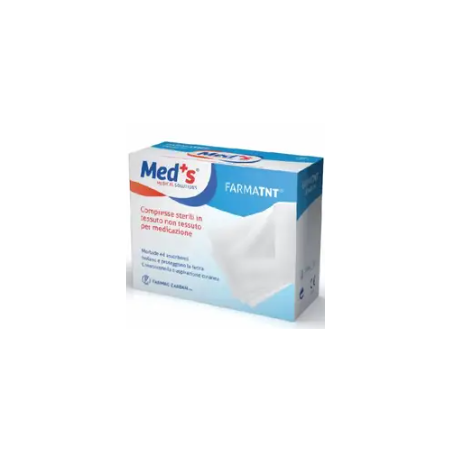 MEDS MEDICAZIONE FARMATNT ASSORBENTE 10X10CM 6 PEZZI MEDS MEDICAZIONE FARMATNT ASSORBENTE 10X10CM 6 PEZZI