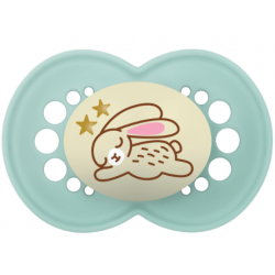 MAM NIGHT SUCCHIETTO 6+ MESI SILICONE DOPPIO NEUTRO