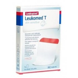 Leukomed T Skin Sensitive Medicazione post operatoria con massa in silicone 5 pezzi da 8x10 cm