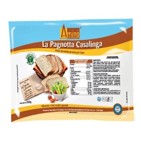 Aminò La Pagnotta Casalinga Pane aproteico pronto per l'uso 250 g Aminò La Pagnotta Casalinga Pane aproteico pronto per l'uso 250 g