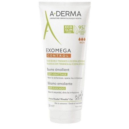 A-Derma Exomega Control Balsamo Emolliente Anti-Grattage per Dermatite Atopica 200ml A-Derma Exomega Control Balsamo Emolliente Anti-Grattage per Dermatite Atopica 200ml