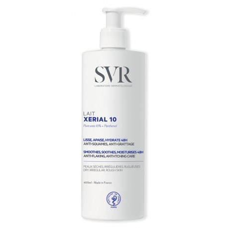 SVR Xerial latte corpo idratante levigante anti-squame 400 ml