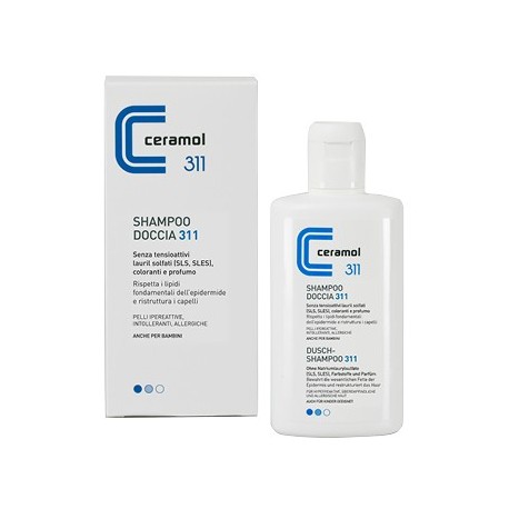 Ceramol 311 Shampoo Doccia corpo e capelli per pelle intollerante 200ml