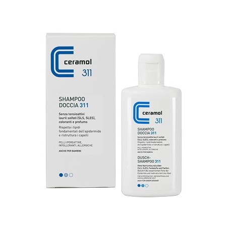 Ceramol 311 Shampoo Doccia corpo e capelli per pelle intollerante 200ml Ceramol 311 Shampoo Doccia corpo e capelli per pelle intollerante 200ml