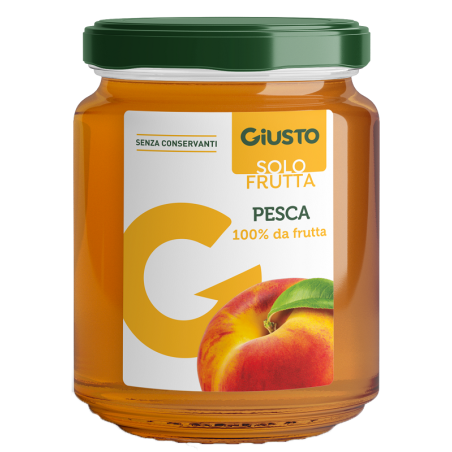 Farmafood Giusto Solo Frutta Marmellata Pesca 284 G Farmafood Giusto Solo Frutta Marmellata Pesca 284 G