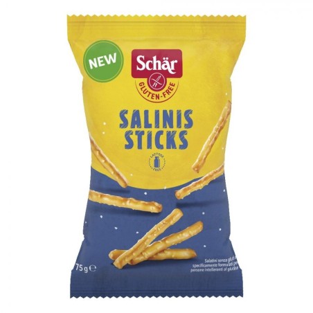 Schar Salinis Stick salatini senza glutine 75 g Schar Salinis Stick salatini senza glutine 75 g