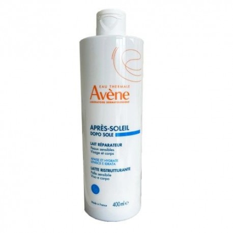 Avene Ristrutturante Doposole pelli sensibili viso corpo 400 ml