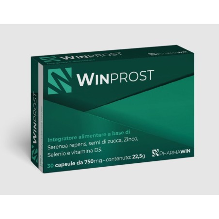 Pharmawin Winprost integratore per prostata e vie urinarie 30 capsule Pharmawin Winprost integratore per prostata e vie urinarie 30 capsule