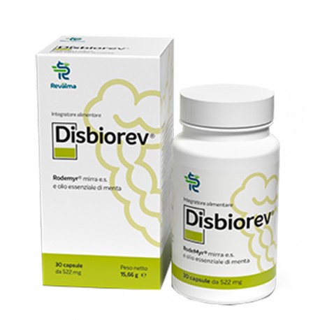 Disbiorev integratore per la digestione 30 capsule