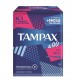 Tampax & Go Mini tampone con applicatore in plastica flusso leggero 18 pezzi