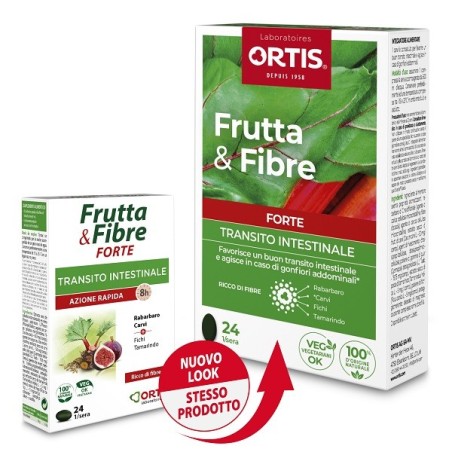 Ortis Frutta&Fibre Forte Integratore per il Transito intestinale 24 compresse Ortis Frutta&Fibre Forte Integratore per il Transito intestinale 24 compresse
