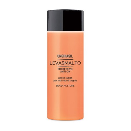 Unghiasil Levasmalto Protettivo Anti-ox solvente per la rimozione dello smalto dalle unghie 150 ml Unghiasil Levasmalto Protettivo Anti-ox solvente per la rimozione dello smalto dalle unghie 150 ml