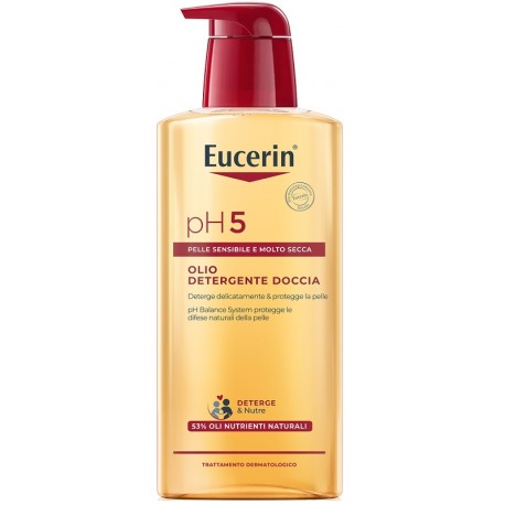 Eucerin Pelli Sensibili Olio doccia detergente corpo delicato 400 ml