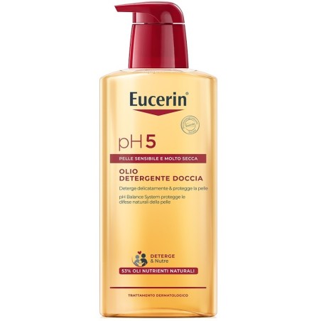 Eucerin Pelli Sensibili Olio doccia detergente corpo delicato 400 ml Eucerin Pelli Sensibili Olio doccia detergente corpo delicato 400 ml