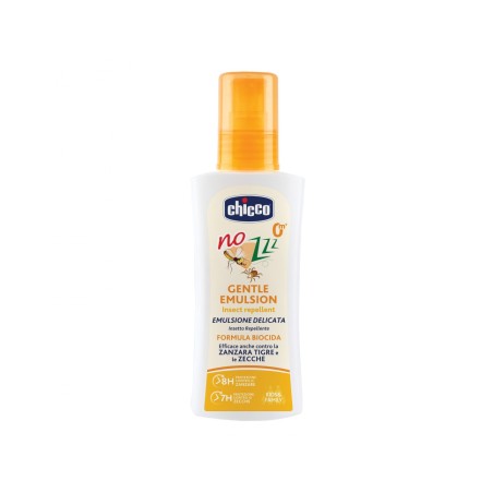 Chicco No ZZZ Emulsione delicata insettorepellente per bambini da 0 mesi 100 ml Chicco No ZZZ Emulsione delicata insettorepellente per bambini da 0 mesi 100 ml