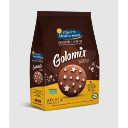 Piaceri Mediterranei Golomix Biscotto senza glutine al cioccolato con stelline 200 g