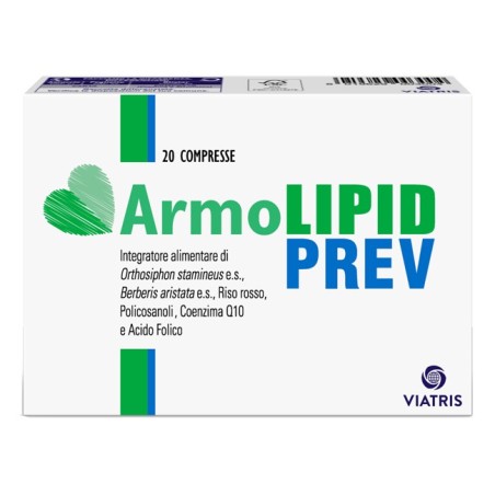 Armolipid Prev integratore per funzionalità cardiovascolare 20 compresse Armolipid Prev integratore per funzionalità cardiovascolare 20 compresse