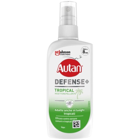 Autan Defense Tropical Insettorepellente per Zanzare, Zecche e Tafani 100 ml Autan Defense Tropical Insettorepellente per Zanzare, Zecche e Tafani 100 ml