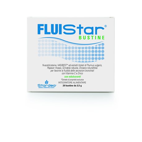 Stardea Fluistar Bustine integratore per il benessere delle vie respiratorie 20 bustine