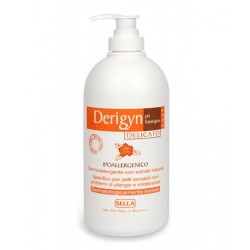 Derigyn Delicato dermodetergente specifico pelli sensibili con problemi di allergie e intolleranze 500 ml