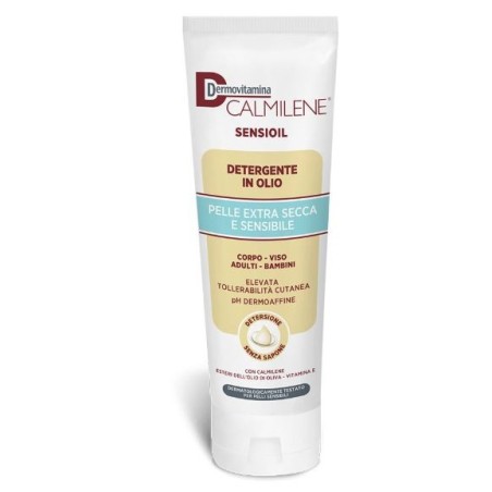 Dermovitamina Calmilene Sensioil Detergente in olio senza sapone per pelle secchissima 250 ml Dermovitamina Calmilene Sensioil Detergente in olio senza sapone per pelle secchissima 250 ml