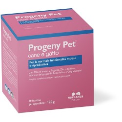 Progeny Pet Cane e Gatto Integratore per estro e gravidanza 60 bustine