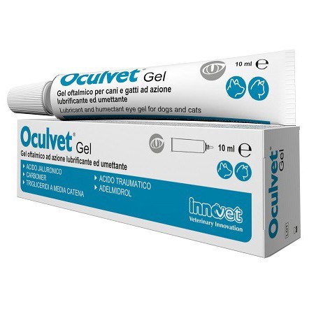 Innovet Italia Oculvet Gel oftalmico per cani e gatti lubrificante umettante 10 ml Innovet Italia Oculvet Gel oftalmico per cani e gatti lubrificante umettante 10 ml