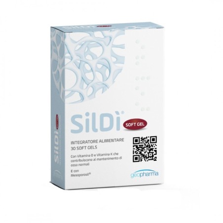 Geofarma Sildì integratore per le ossa 30 capsule soft gel Geofarma Sildì integratore per le ossa 30 capsule soft gel