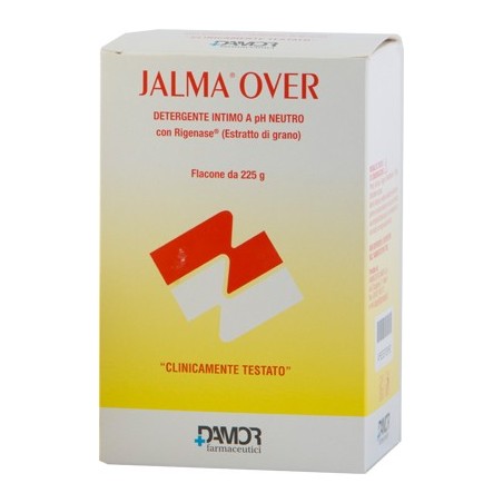 Jalma Over Detergente intimo a pH neutro rinfrescante lenitivo detergente 225 g Jalma Over Detergente intimo a pH neutro rinfrescante lenitivo detergente 225 g