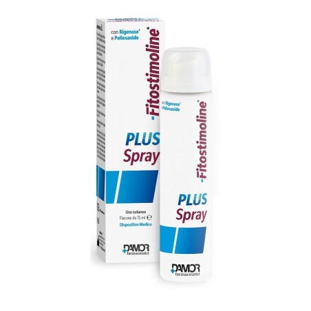 Fitostimoline Plus Spray rigenerante protettivo per abrasioni e ferite 75 ml Fitostimoline Plus Spray rigenerante protettivo per abrasioni e ferite 75 ml