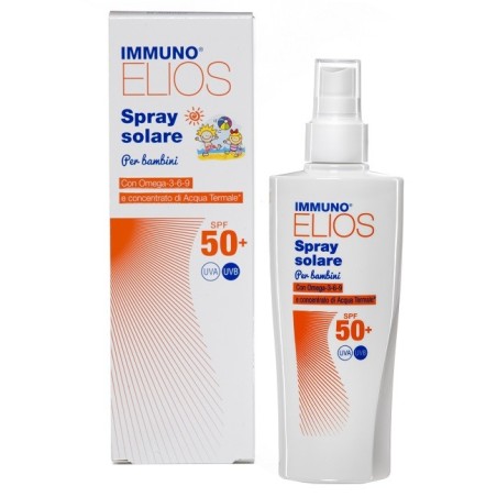 Morgan Immuno Elios Spray Solare SPF 50+ spray solare protettivo per bambini 200 ml Morgan Immuno Elios Spray Solare SPF 50+ spray solare protettivo per bambini 200 ml