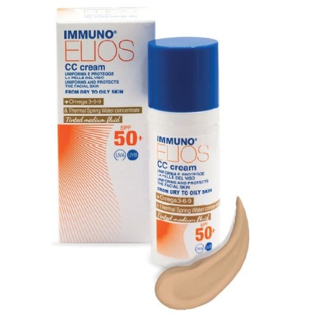 Morgan Immuno Elios Cc Cream SPF50+ Tinted Medium crema solare colorata 40 ml Morgan Immuno Elios Cc Cream SPF50+ Tinted Medium crema solare colorata 40 ml